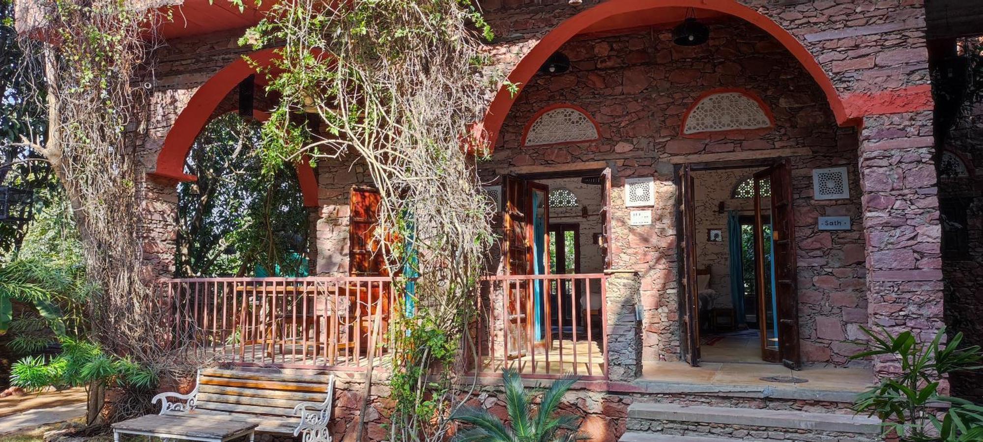 Bed and Breakfast The Secret Garden Pushkar Exterior foto