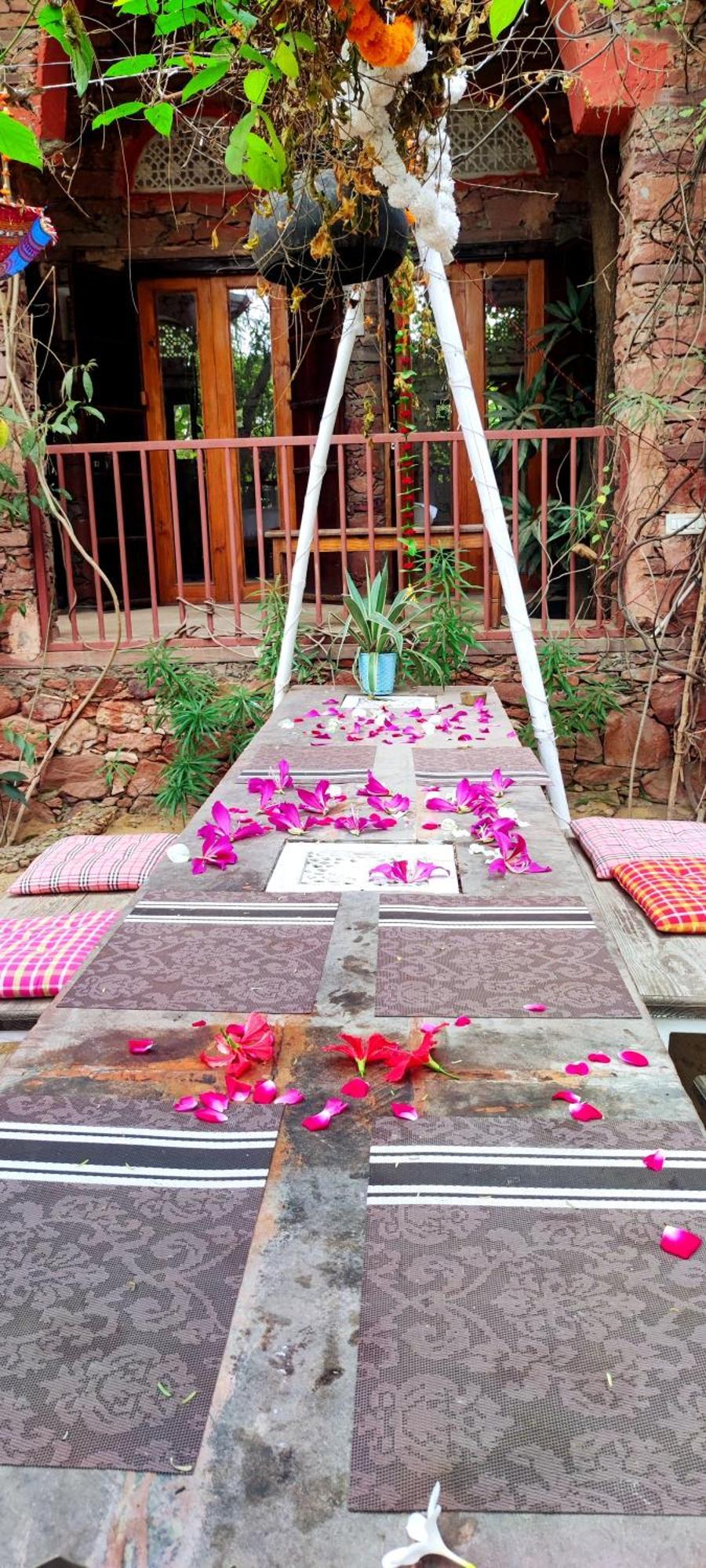 Bed and Breakfast The Secret Garden Pushkar Exterior foto